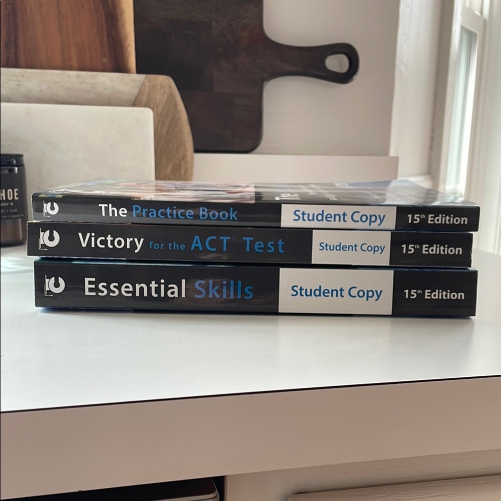 ACT Test Prep Books Set